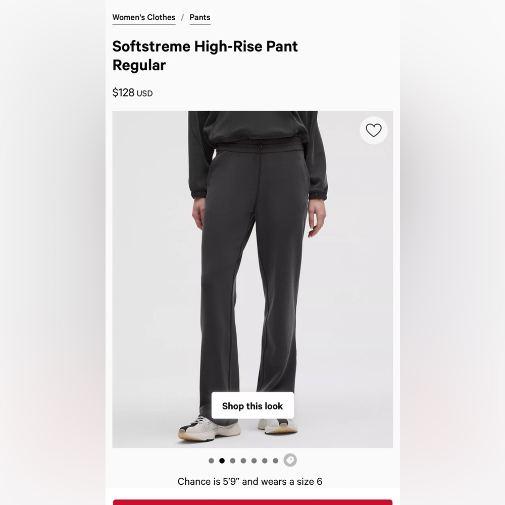 Softstreme High-Rise Pant Lulu lemon Dark blue/black